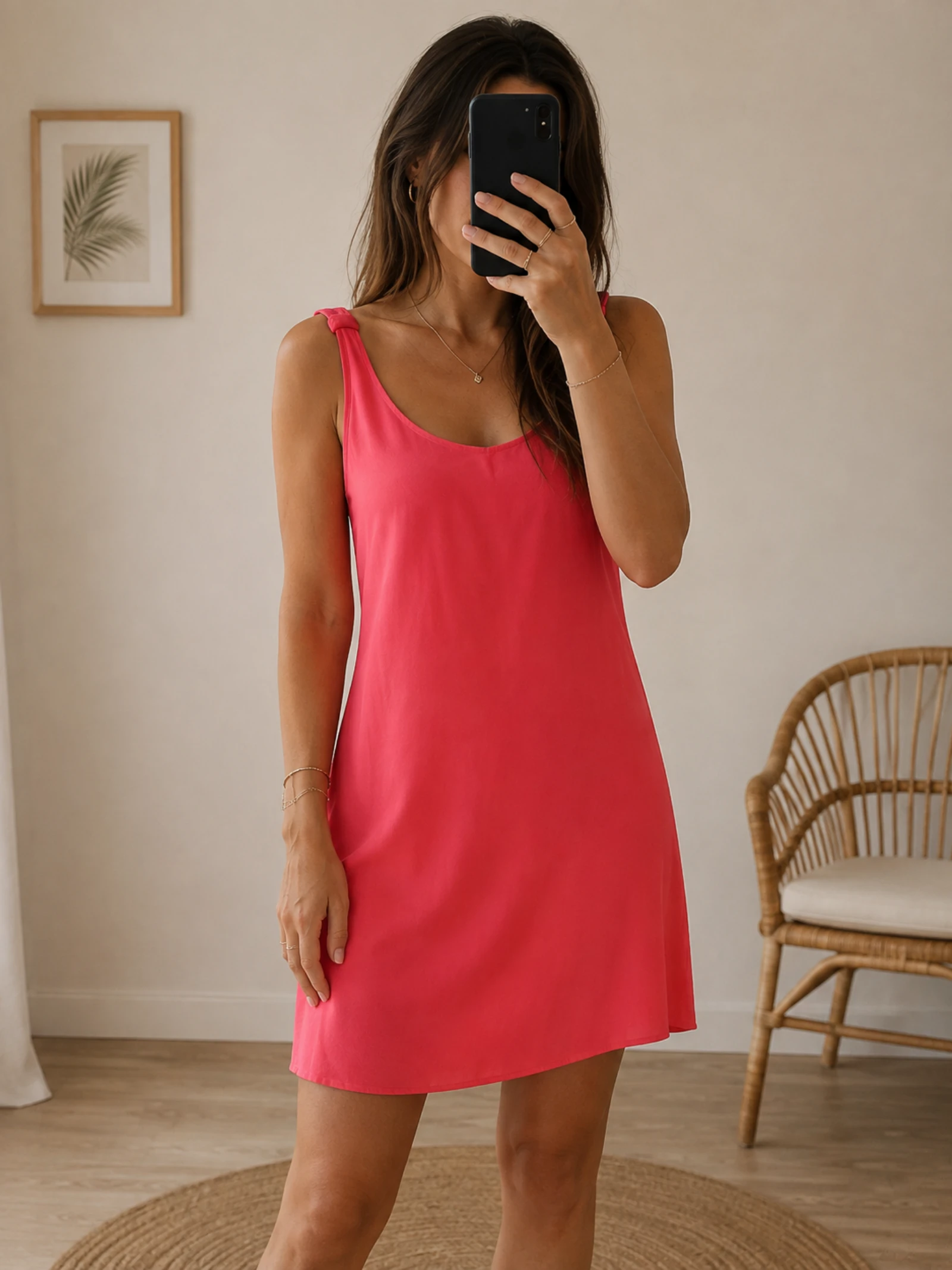 ⚓NAF NAF TALLA 38 Vestido de espalda descubierta rosado como nuevo ⚓ – photo 2